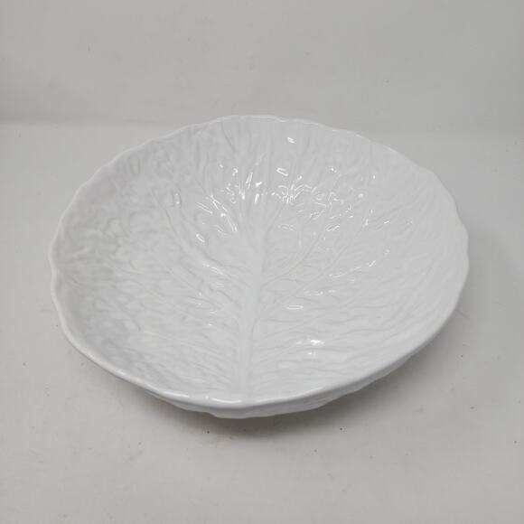 Rare Olfaire White Cabbage Portugal Large Serving Bowl 11.5" - Picture 2 of 8